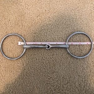 Nice Horse Tack 5" Coronet Loose Ring Snaffle Bit